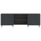 Preview: TV-Schränk Schwarz 150 x 31 x 52 cm Holzwerkstoff
