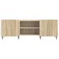 Preview: TV-Schränk Sonoma-Eiche 150 x 31 x 52 cm Holzwerkstoff