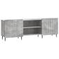 Preview: TV-Schränk Betongrau 150 x 31 x 52 cm Holzwerkstoff