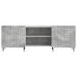 Preview: TV-Schränk Betongrau 150 x 31 x 52 cm Holzwerkstoff