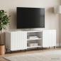 Preview: ARDEBO.de - TV-Schränk Hochglanz Weiß 150 x 31 x 52 cm Holzwerkstoff