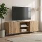 Preview: ARDEBO.de - TV-Schränk 150 x 31 x 52 cm Artisan-Eiche Holzwerkstoff