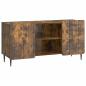 Preview: TV-Schränk 102 x 34,5 x 52 cm Räuchereiche Holzwerkstoff