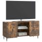 Preview: TV-Schränk 102 x 34,5 x 52 cm Räuchereiche Holzwerkstoff