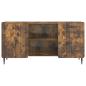 Preview: TV-Schränk 102 x 34,5 x 52 cm Räuchereiche Holzwerkstoff