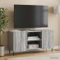 Preview: TV-Schränk 102 x 34,5 x 52 cm Sonoma-Grau Holzwerkstoff