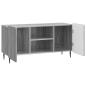 Preview: TV-Schränk 102 x 34,5 x 52 cm Sonoma-Grau Holzwerkstoff