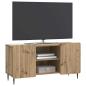 Preview: TV-Schränk 102 x 34,5 x 52 cm Artisan-Eiche Holzwerkstoff