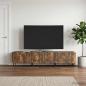 Preview: TV-Schränk Geräucherte Eiche 147 x 34,5 x 32 cm Holzwerkstoff