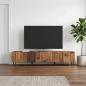 Preview: ARDEBO.de - TV-Schränk Altholz 147 x 34,5 x 32 cm Holzwerkstoff