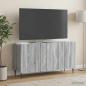 Preview: TV-Schränk 99 x 34,5 x 52 cm Sonoma-Grau Holzwerkstoff