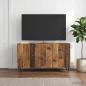 Preview: ARDEBO.de - TV-Schränk 99 x 34,5 x 52 cm Altholz Holzwerkstoff