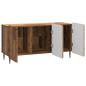 Preview: TV-Schränk 99 x 34,5 x 52 cm Altholz Holzwerkstoff
