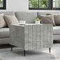 Preview: ARDEBO.de - Couchtisch Betongrau 49 x 50 x 42 cm Holzwerkstoff