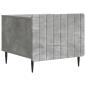 Preview: Couchtisch Betongrau 49 x 50 x 42 cm Holzwerkstoff