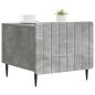 Preview: Couchtisch Betongrau 49 x 50 x 42 cm Holzwerkstoff