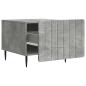 Preview: Couchtisch Betongrau 49 x 50 x 42 cm Holzwerkstoff