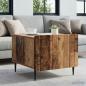 Preview: ARDEBO.de - Couchtisch mit Schubladen Altholz 49 x 50 x 42 cm Holzwerkstoff