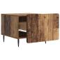 Preview: Couchtisch mit Schubladen Altholz 49 x 50 x 42 cm Holzwerkstoff