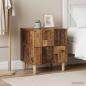 Preview: ARDEBO.de - Nachttisch 2 Stk. Altholz 43 x 34,5 x 48 cm Holzwerkstoff