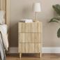 Preview: ARDEBO.de - Nachttisch Sonoma-Eiche 43 x 41 x 66,5 cm Holzwerkstoff