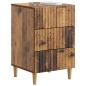 Preview: Nachttisch Altholz 43 x 41 x 66,5 cm Holzwerkstoff