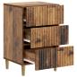 Preview: Nachttisch Altholz 43 x 41 x 66,5 cm Holzwerkstoff