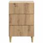 Preview: Nachttisch Artisan-Eiche 43 x 41 x 66,5 cm Holzwerkstoff