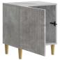 Preview: Nachttisch Betongrau 43 x 34,5 x 50 cm Holzwerkstoff