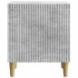 Preview: Nachttisch Betongrau 43 x 34,5 x 50 cm Holzwerkstoff