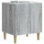 Preview: Nachttisch 2 stk. Graues Sonoma 43 x 34,5 x 50 cm Holzwerkstoff