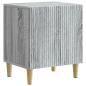 Preview: Nachttisch 2 stk. Graues Sonoma 43 x 34,5 x 50 cm Holzwerkstoff