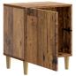 Preview: Nachttisch Altholz 43 x 34,5 x 50 cm Holzwerkstoff