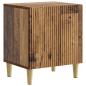Preview: Nachttisch 2 stk. Altholz 43 x 34,5 x 50 cm Holzwerkstoff