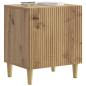 Preview: Nachttisch 2 stk. Artisan-Eiche 43 x 34,5 x 50 cm Holzwerkstoff