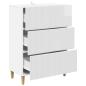 Preview: Schubladenschrank 66 x 34,5 x 90 cm Holzwerkstoff