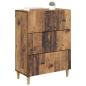 Preview: Schubladenschrank 66 x 34,5 x 90 cm Holzwerkstoff Altholz