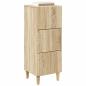 Preview: Schubladenschrank Sonoma-Eiche 33 x 34,5 x 90 cm Holzwerkstoff