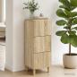 Preview: Schubladenschrank Sonoma-Eiche 33 x 34,5 x 90 cm Holzwerkstoff