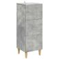 Preview: Schubladenschrank Betongrau 33 x 34,5 x 90 cm Holzwerkstoff