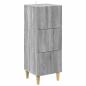 Preview: Schubladenschrank Graues Sonoma 33 x 34,5 x 90 cm Holzwerkstoff