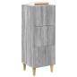 Preview: Schubladenschrank Graues Sonoma 33 x 34,5 x 90 cm Holzwerkstoff