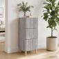 Preview: Schubladenschrank Graues Sonoma 33 x 34,5 x 90 cm Holzwerkstoff