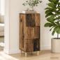 Preview: ARDEBO.de - Schubladenschrank Altholz 33 x 34,5 x 90 cm Holzwerkstoff
