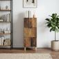 Preview: Schubladenschrank Altholz 33 x 34,5 x 90 cm Holzwerkstoff