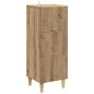 Preview: Schubladenschrank 33 x 34,5 x 90 cm Holzwerkstoff Artisan-Eiche