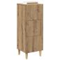 Preview: Schubladenschrank 33 x 34,5 x 90 cm Holzwerkstoff Artisan-Eiche