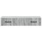 Preview: Wandmontierter Beistelltisch 87,5 x 34,5 x 17 cm Holzwerkstoff