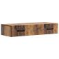 Preview: Wandmontierter Beistelltisch 87,5 x 34,5 x 17 cm Holzwerkstoff