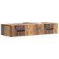 Preview: Wandmontierter Beistelltisch 87,5 x 34,5 x 17 cm Holzwerkstoff